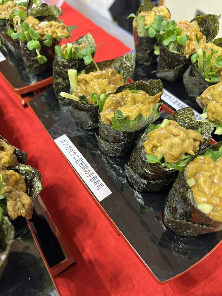 心誠さまより素敵な試食のご提供